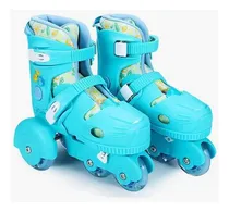 Comprar Roller Skate Patines Kids Rosa Celeste Talle 26-29 Niños