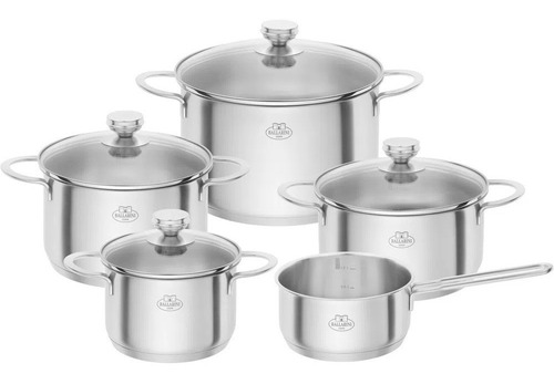 Imagem 2 de 5 de Jogo De Panela Aco Inox 5 Pcs Hi Biarritz - Zwilling