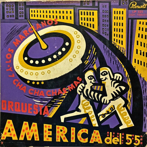Orquesta America Del 55 Los Marcianos Y 7 Cha-cha-chas 4503