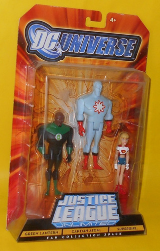 Ccc21 Dc Jlu Green Lantern Captain Atom Supergirl Justice