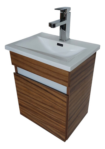 Mueble Baño Gabinete Lavabo Colgante Quad 40 Roma