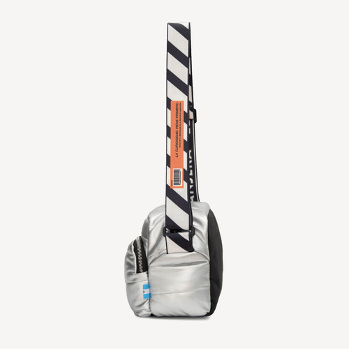Bandolera Cumbre Pop Plateado
