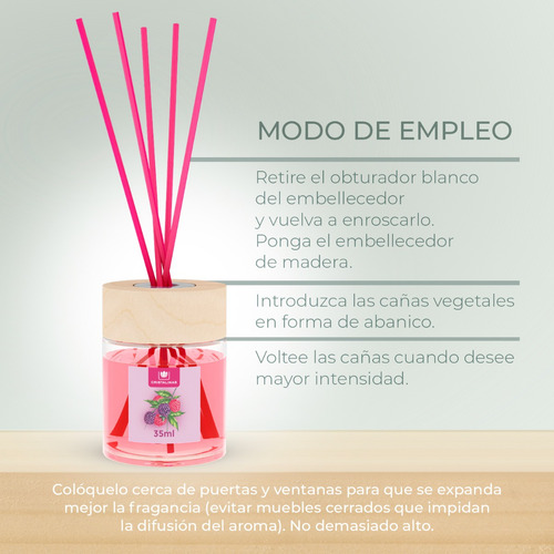 Cristalinas 3pack Varitas Aromatizantes Moras Y Frambuesa