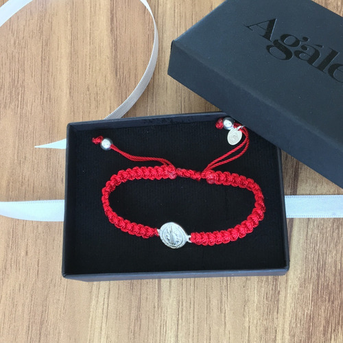 Imagen 6 de 8 de Pulsera San Benito De Plata 925 Niño O Niña 12cm Agálea