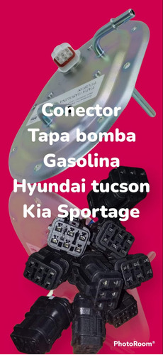 Conector Bomba Gasolina Kia Sportage/ Rio/ Hyundai Tucson 6p