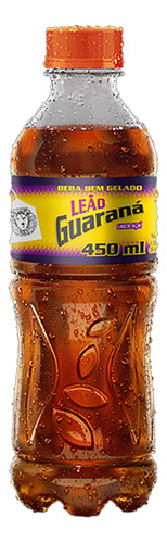 Suco de guaraná e açaí  Leão  . sem glúten 450 ml 