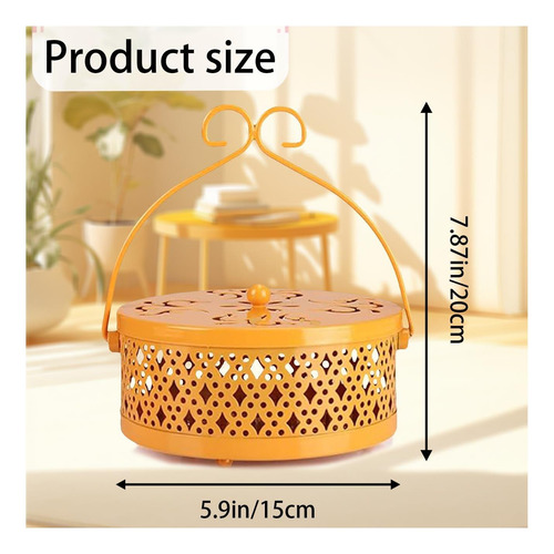 2 Pcs Soporte De Bobina De Mosquito De Mosquito De Hierro, Y
