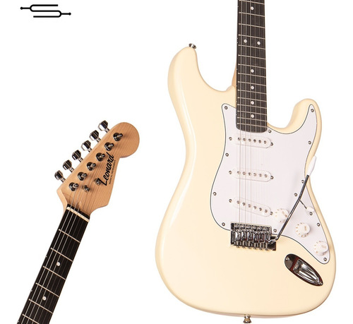 Imagen 1 de 5 de Guitarra Electrica Stratocaster Leonard Le362 Palanca Cable