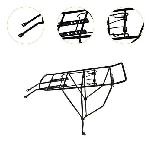 Portaequipajes Trasero Para Bicicletas, Portabicicletas,