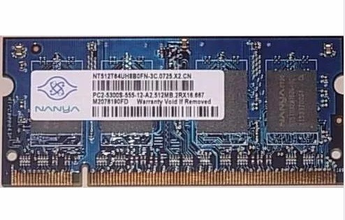 Memoria Ddr2 Pc2 5300s 512mb 667 - Nany**