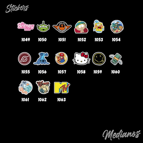 Imagen 7 de 8 de Sticker (calcomanías Para Laptop, Tablet, Celular, Libreta)
