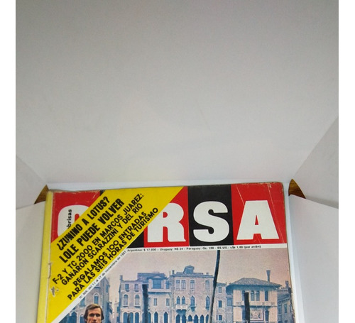 Revista Corsa N° 806 Noviembre 1981 Exclusivo Con Reutemann