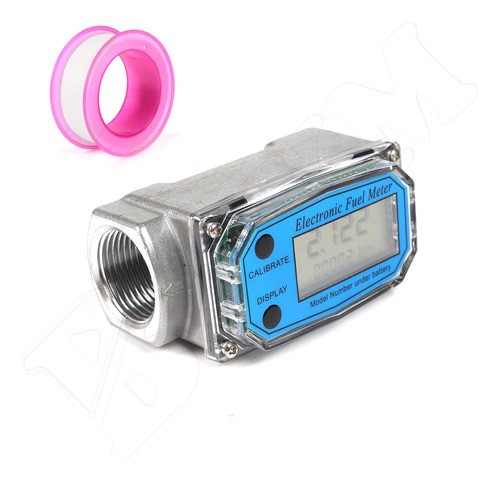 Medidor De Flujo De Turbina Electrónico 1  1 Pulgada 10-100l