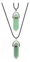 Comprar Pack De 2 Collares De Cristal Con Dije De Piedra Jade