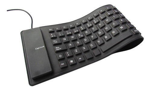 Imagen 3 de 6 de Teclado Usb Flexible Siliconado Para Pc