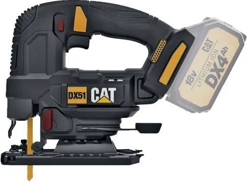 Imagen 4 de 7 de Sierra Caladora Cat 18v / 26mm Motor Brushless Inalámbrica
