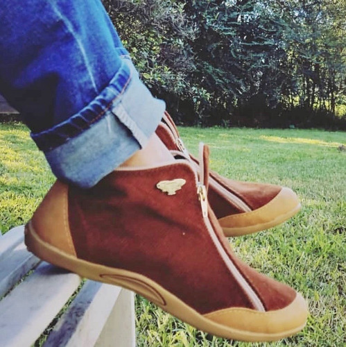 Zapatillas Botita Te Para Tres Diseño Unico Moderno Invierno