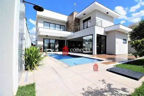 Imagem 19 de 30 de Casa Com 3 Dormitórios À Venda, 327 M² Por R$ 2.350.000,00 - Condomínio Athenas - Paulínia/sp - Ca1032