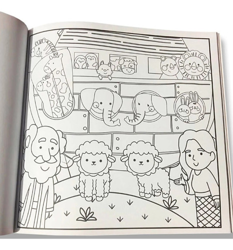 Livro Para Colorir Cozy & Biblical / Magic