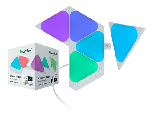 Pack Inicio Mini Triangular 5 Panales Nanoleaf