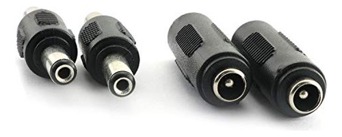 Adaptador Conector Macho A Macho Y Hembra A Hembra Dc