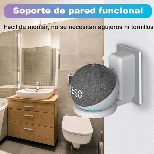 Soporte Pared Montaje Para Alexa Echo Dot 4/5th Generación