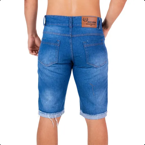 Mercado livre cheap bermuda masculina jeans