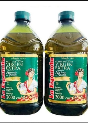Aceite De Oliva Extra Virgen La Españo - L a $49500