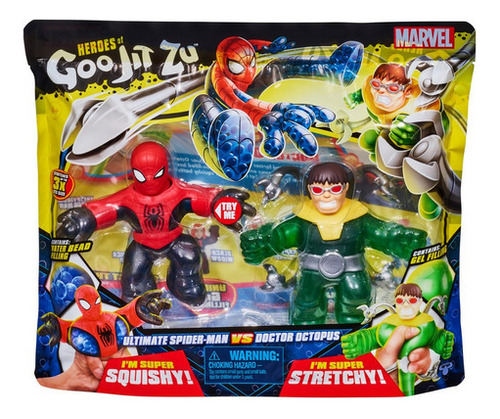 Heroes Of Goo Jit Zu Marvel Spiderman Vs Doctor Octopus