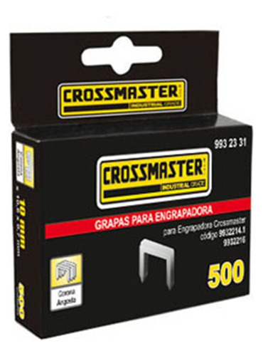 Grampas Rectas Para Engrapadora 6x10.6x1.2mm - Crossmaster