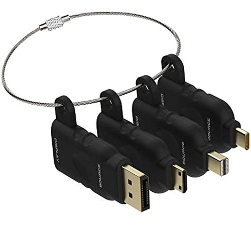 Kit De Anillo Adaptador Hdmi Universal Con Bucle De Segurida