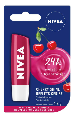 Nivea Cuidado De Labios Fruity Shine Cherry 0.17 Oz