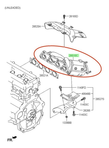 Multiple Escape Hyundai Accent 2011