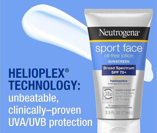 Bloqueador Solar Para Deportistas Spf70+ Neutrogena