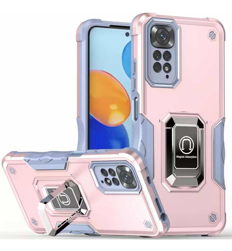 Carcasa Antigolpes Para  Xiaomi Note 11 4g/note 11s+mica