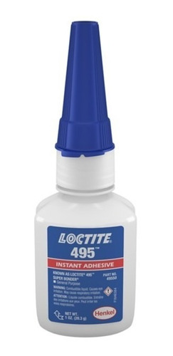Adhesivo Loctite 495 Transparente 20 Grs