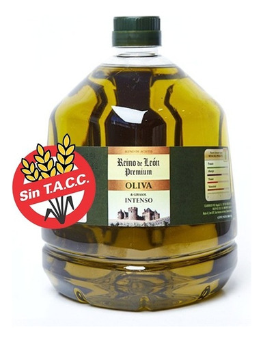 Aceite De Oliva Intenso Sin Tacc Virgen 2 Lts Reino Del Leon