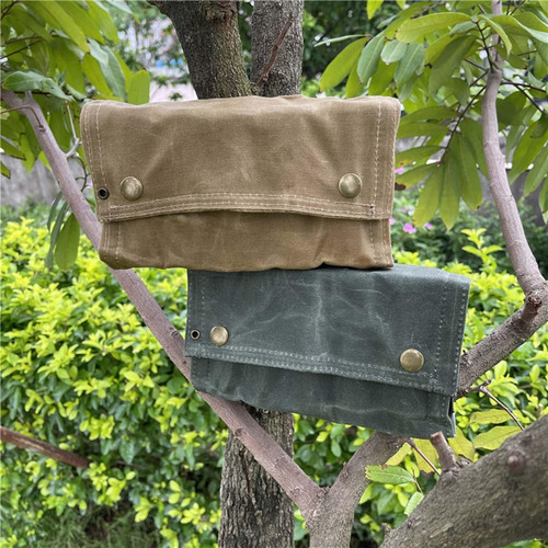 Estuche De Lona Para Barbacoa Juego De Mini Agujeros Caja De