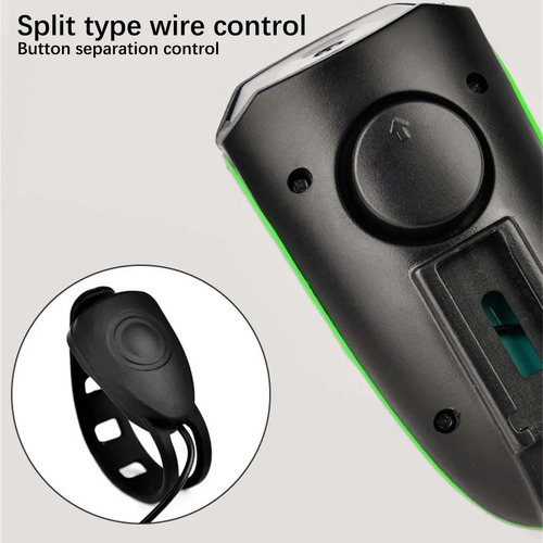 Linterna De Bicicleta Recargable Para Bicicleta Con Hora