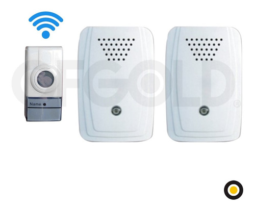 Timbre Inalambrico Doble De 100 Mts Pronext Mod:4000