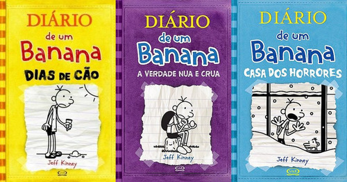 Diário De Um Banana - Volumes 4, 5 E 6 - Capa Dura