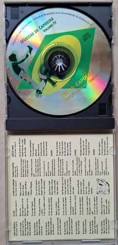 Cd Músicas De Capoeira Vol Iv Mestre Camisa Abadá Capoeira Estandar (Usado)