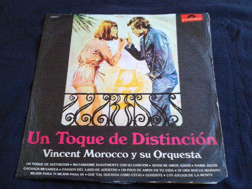 Lp Un Toque De Distincion Vicente Morocco Y Su Orquesta