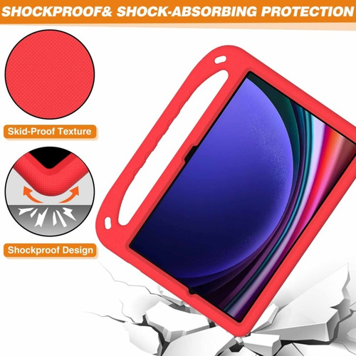 Funda Cómoda Para Samsung Galaxy Tab S9+ Con Soporte