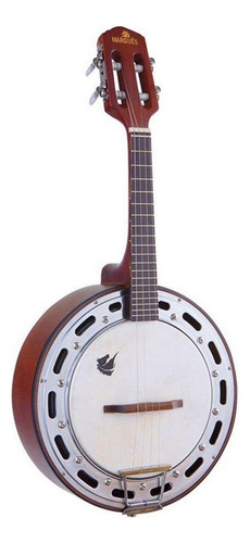 Banjo Marquês Acústico Baj-87ctsac Castanho Fosco