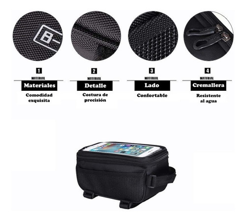 Alforja Maleta Portacelular Para Bicicleta B-soul