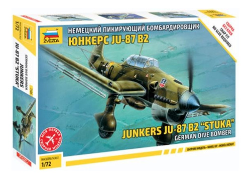 Junkers Ju-87 B2 Stuka - Zvezda 7306 Escala 1/72