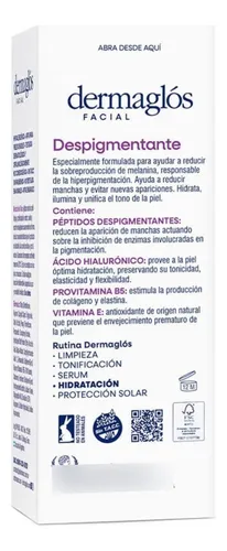 Dermaglós Crema Gel Facial Despigmentante 50 G