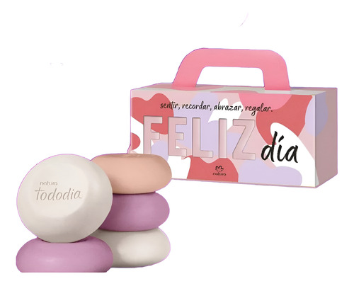 Jabones Natura Tododia Edicion Especial Feliz Dia 4 X 90g