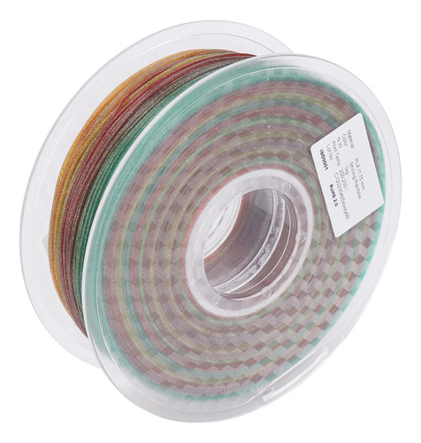 Filamento Para Impresora 3d De 1,75 Mm, Multicolor, Silk Pla